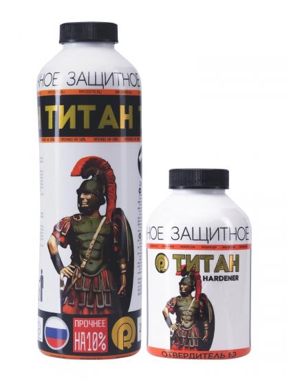 Сверхпрочное полиуретановое покрытие ТИТАН - Колеруемый (Комплект 5 шт)